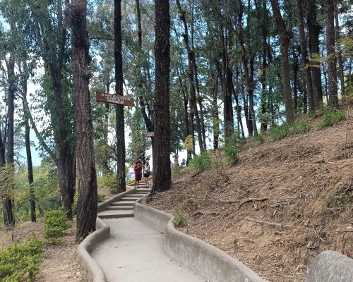 No pain no gain oder auch: no steps, no view. Reimt sich nur leider nicht