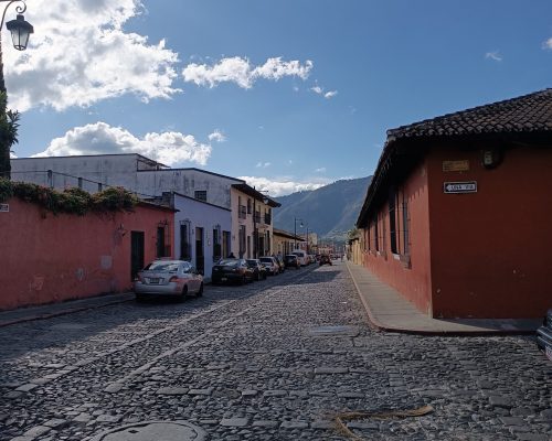 Antigua ist berühmt für sein Kopfsteinpflaster