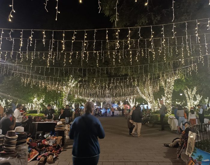 Abend in Antigua (zusammen mit den Leuten aus der Spanischschule)