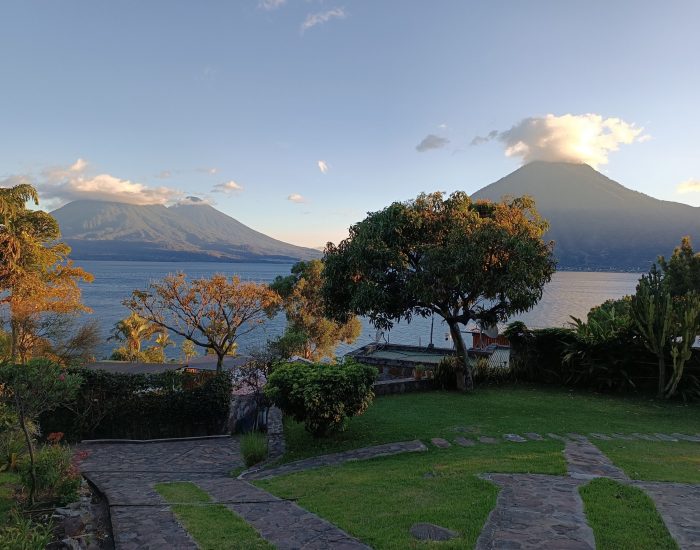 Egal in welche Richtung man schaut, in Guatemala gibt es überall Berge